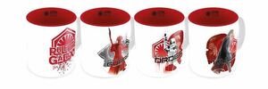 STAR WARS VIII SET 4 MINI TAZAS CAFE CERAMICA FIRST ORDER                  