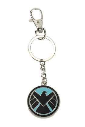 LOS VENGADORES LLAVERO METAL LOGO SHIELD MARVEL                            