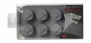 JUEGO DE TRONOS MOLDE HIELO SILICONA LOGO STARK                            