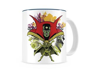DOCTOR EXTRAÑO TAZA BLANCA CERAMICA CARA DOCTOR STRANGE MARVEL             