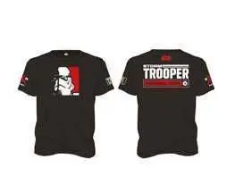 STAR WARS CAMISETA NEGRA CHICO STORMTROOPER IMPERIAL ARMY T-M              