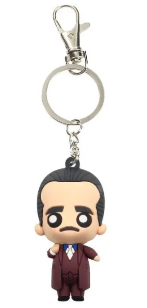 EL PADRINO LLAVERO CABEZON GOMA POKIS 6 CM VITO CORLEONE JOVEN             