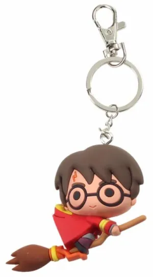 HARRY POTTER LLAVERO FIGURATIVO HARRY POTTER CAPA ROJA                     