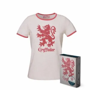 HARRY POTTER CAMISETA BLANCA CHICA GRYFFINDOR T-M                          