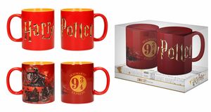 HARRY POTTER SET 2 TAZAS CERAMICA LOGO HOGWARTS EXPRESS                    