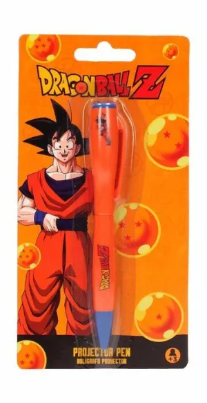 DRAGON BALL BOLIGRAFO GOKU CON PROYECTOR DE LUZ