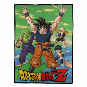 DRAGON BALL MANTA POLAR 100 X 150 CM PERSONAJES EN NAMEK                   