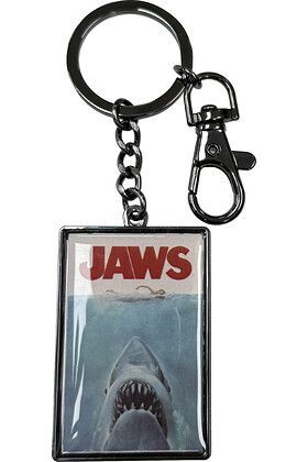 TIBURÓN LLAVERO METAL POSTER JAWS
