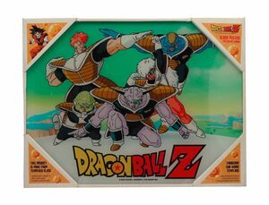 POSTER VIDRIO DRAGON BALL Z FUERZAS ESPECIALES 30 X 40 CM                  