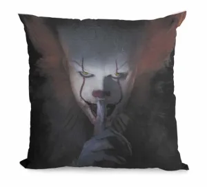 IT COJIN CUADRADO PENNYWISE SHUT UP IT (2017) ENVASADO AL VACIO            
