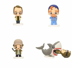 TIBURON SET 4 FIGURAS GOMA POKIS                                           