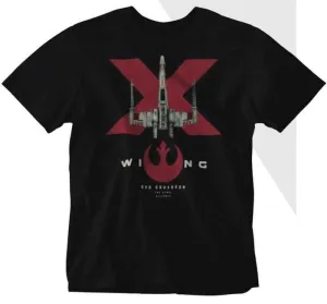 STAR WARS CAMISETA UNISEX NEGRO X-WING RED SQUADRON XXL                    