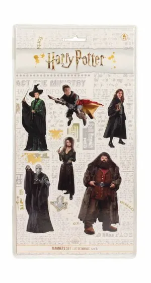 HARRY POTTER IMANES PERSONAJES SET B                                       