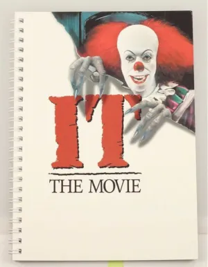 IT LIBRETA ESPIRAL POSTER THE MOVIE IT 1990