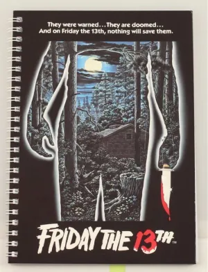 VIERNES 13 LIBRETA ESPIRAL POSTER