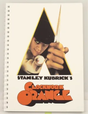 LA NARANJA MECANICA LIBRETA ESPIRAL POSTER
