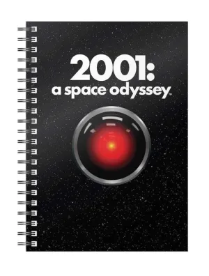 2001: ODISEA EN EL ESPACIO LIBRETA ESPIRAL POSTER PELICULA