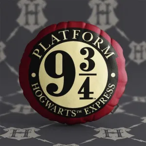 HARRY POTTER COJIN REDONDO 9 3/4 ENVASADO AL VACIO                         