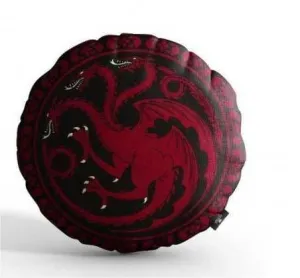 JUEGO DE TRONOS COJIN CASA TARGARYEN ENVASADO AL VACIO                     