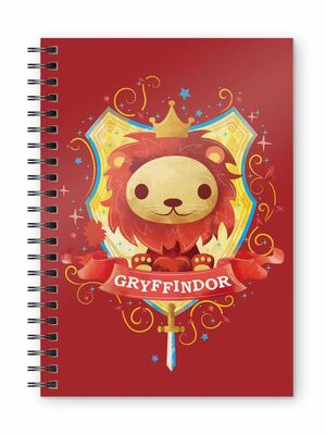 HARRY POTTER LIBRETA ESPIRAL GRYFFINDOR KIDS