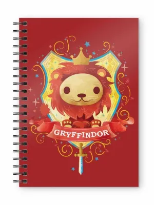 HARRY POTTER LIBRETA ESPIRAL GRYFFINDOR KIDS