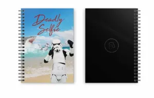 STAR WARS LIBRETA ESPIRAL ORIGINAL STORMTROOPER DEADLY SELFIE