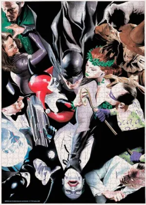 BATMAN PUZZLE 1000 PIEZAS ENEMIGOS UNIVERSO DC