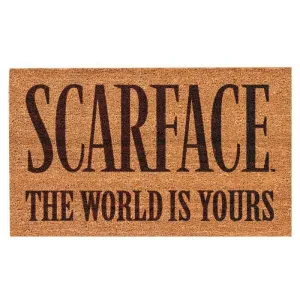 SCARFACE FELPUDO LOGO 60X40