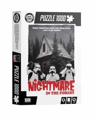 ORIGINAL STORMTROOPER PUZZLE 1000 PIEZAS NIGHTMARE IN THE FOREST           