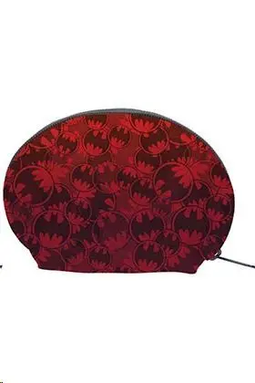 BATMAN ESTUCHE OVALADO LOGO UNIVERSO DC  ROJO