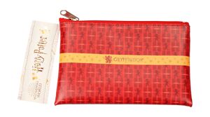 HARRY POTTER ESTUCHE RECTANGULAR ROJO GRYFFINDOR LOGO