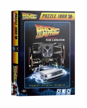 REGRESO AL FUTURO PUZZLE 1000 PIEZAS POWERED BY FLUX CAPACITOR             