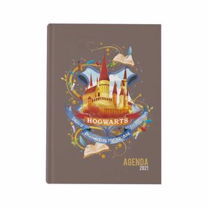 AGENDA 2021 HARRY POTTER HOGWARTS EMBLEMA INFANTIL