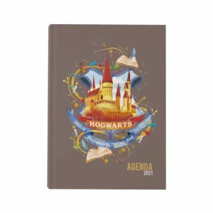 AGENDA 2021 HARRY POTTER HOGWARTS EMBLEMA INFANTIL