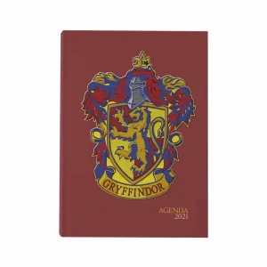AGENDA 2021 HARRY POTTER GRYFFINDOR ESCUDO