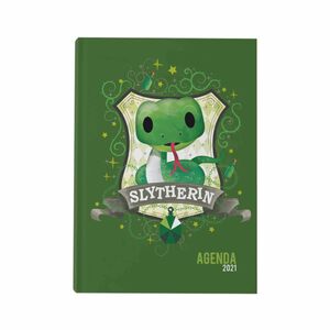 AGENDA 2021 HARRY POTTER SLYTHERIN EMBLEMA INFANTIL