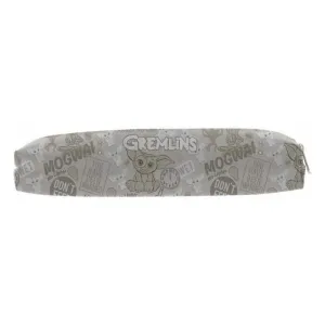 GREMLINS ESTUCHE FORMATO LAPICERO GRIS PATTERN