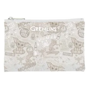 GREMLINS ESTUCHE RECTANGULAR GRIS PATTERN