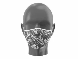 MASCARILLA CASSETTES ESTAMPADO                                             