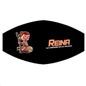 MASCARILLA INFANTIL REINA CABEZONES