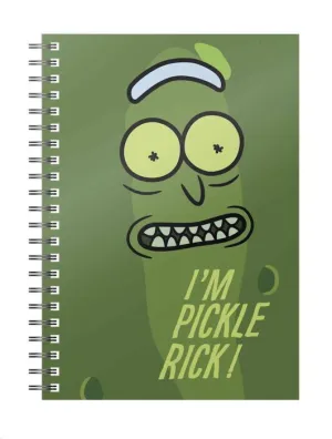 RICK Y MORTY LIBRETA ESPIRAL I'M PICKLE