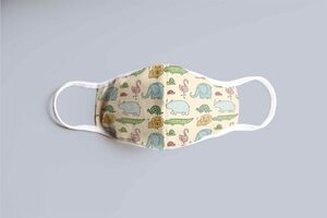 MASCARILLA INFANTIL ANIMALES CUTE I ESTAMPADO