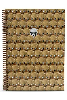 STORMTROOPER LIBRETA ESPIRAL TUSKEN RAIDERS CHIBI