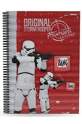 STORMTROOPER LIBRETA ESPIRAL BANG
