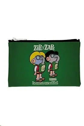 ZIPI Y ZAPE COLE VERDE ESTUCHE RECTANGULAR