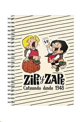 ZIPI Y ZAPE DESDE 1948 LIBRETA ESPIRAL