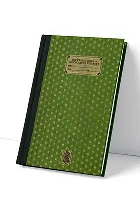 HARRY POTTER LIBRETA SLYTHERIN LIBRO EJERCICIOS