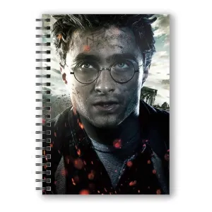 HARRY POTTER LIBRETA EFECTO 3D CARA HARRY POTTER