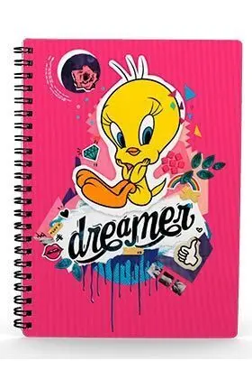 LOONEY TUNES LIBRETA EFECTO 3D PIOLIN DREAMER