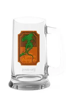EL SEÑOR DE LOS ANILLOS JARRA CRISTAL DE COLECCIÓN THE GREEN DRAGON